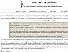 Tablet Screenshot of libertyamendment.com